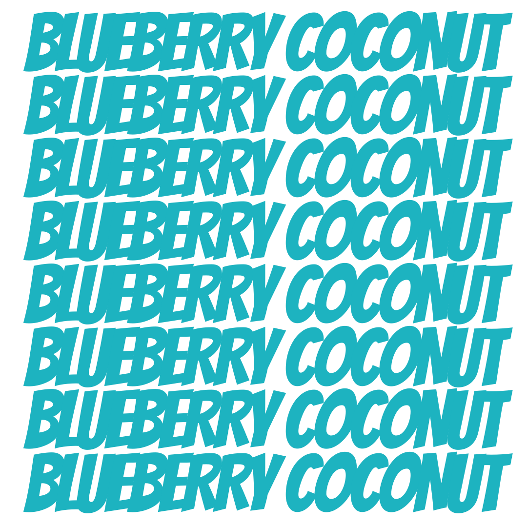 Blueberry Coconut